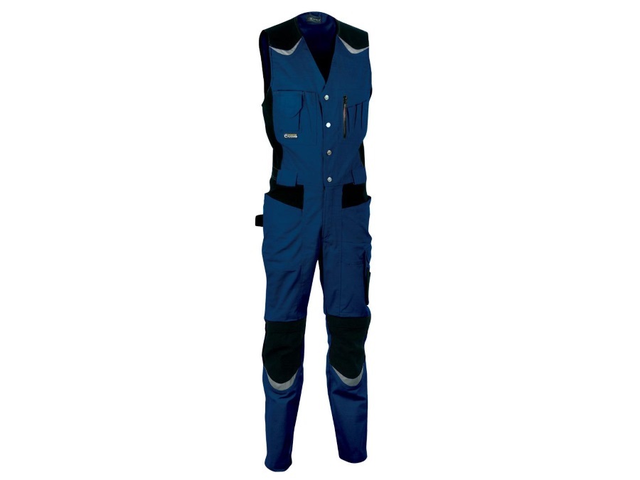 COFRA Salopette multiforce blu navy/nero - taglia 54