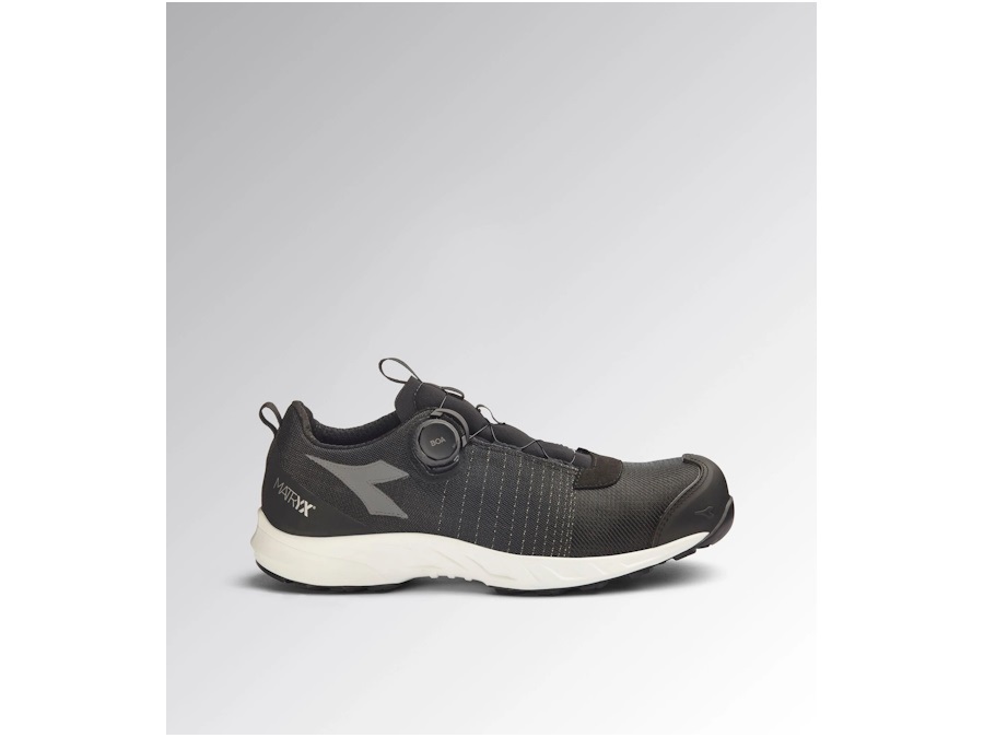 DIADORA Scarpa FLY LITEBASE MATRYX BOA LOW - Nero/Bianco