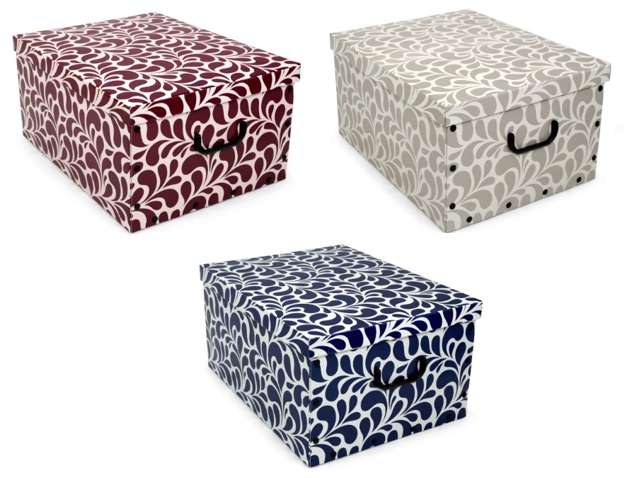 ORDINETT Scatola big box drop 49x39x25 cm, colori assortiti
