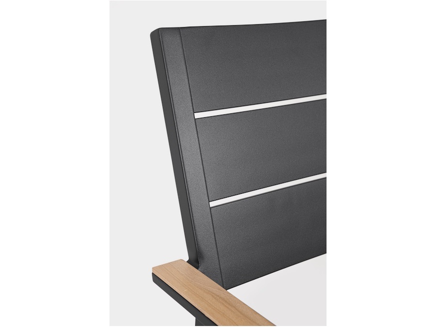 BIZZOTTO SEDIA C-BR C-C ZELMAR ANTRACITE YK13