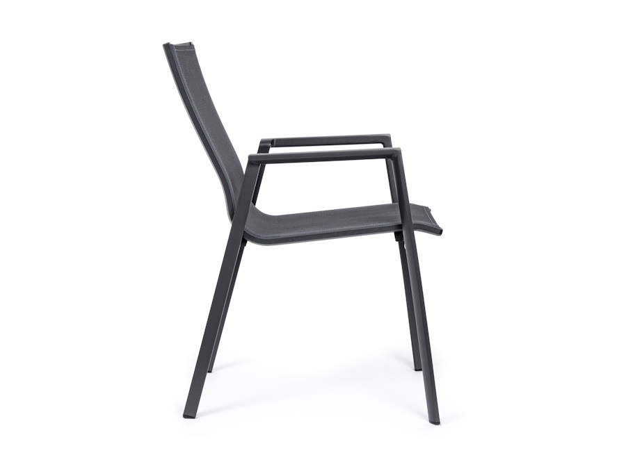 BIZZOTTO SEDIA C-BR KRION ANTRACITE JX55
