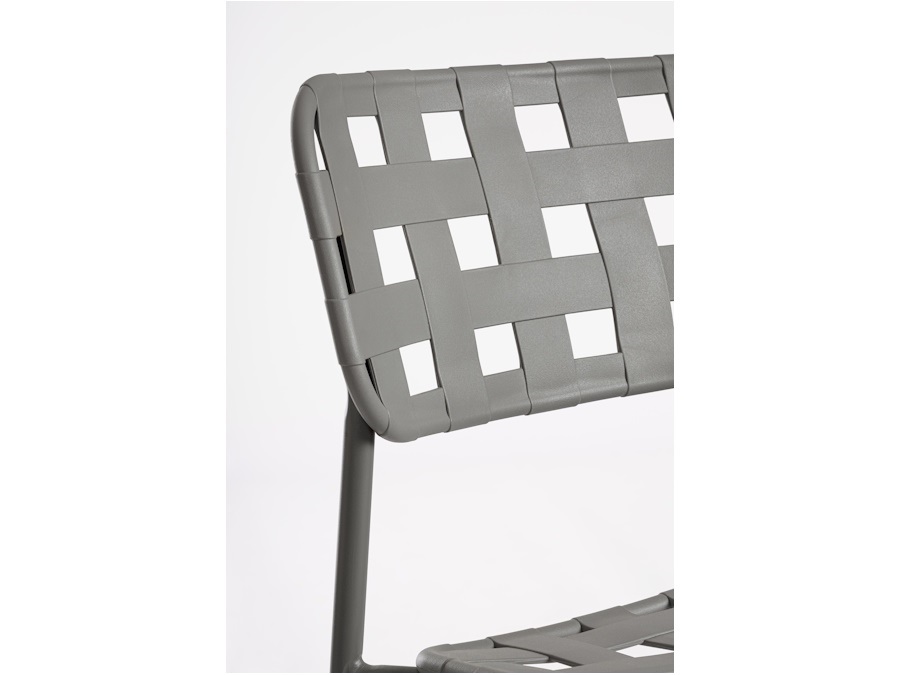 BIZZOTTO SEDIA CLOVER GRIGIO