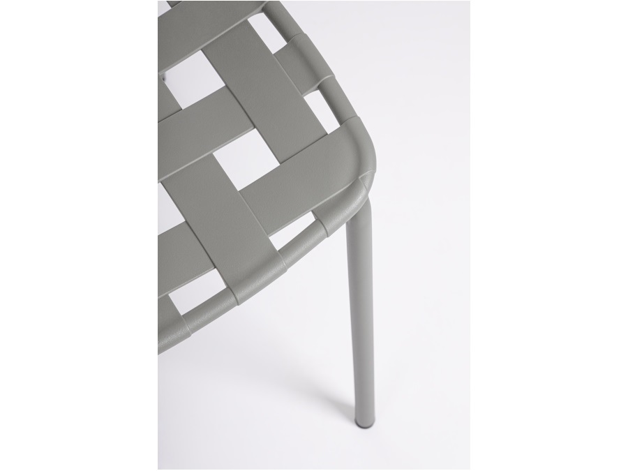 BIZZOTTO SEDIA CLOVER GRIGIO
