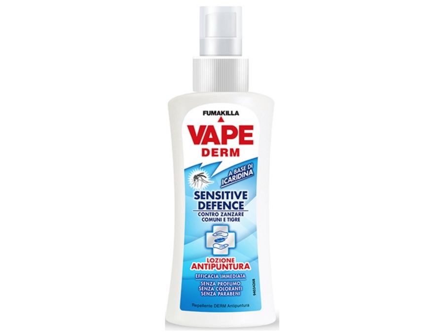 VAPE Sensitive defence lozione antipuntura, 100 ml