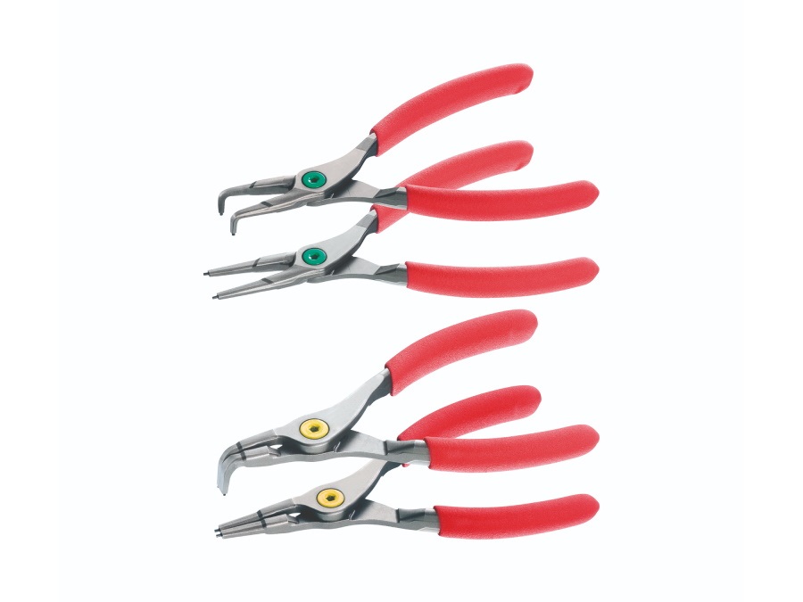 USAG SERIE DI 4 PINZE PER ANELLI ELASTICI - ART. 127 N/SE4S