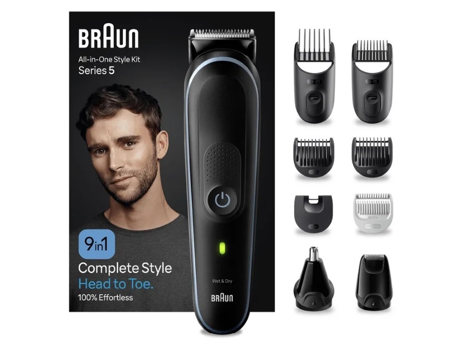 BRAUN Series 5, regolabarba all in one MGK5411