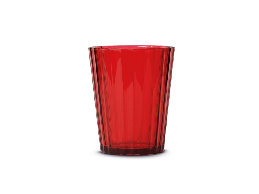 WD LIFESTYLE Set 2 bicchieri colorati in acrilico 370ml - rosso