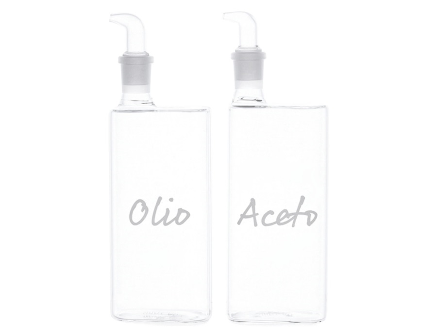 SIMPLE DAY LIVING & LIFESTYLE Set 2 bottiglie olio-aceto, 400 ml