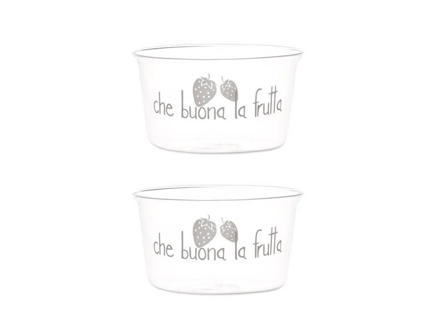 SIMPLE DAY LIVING & LIFESTYLE Set 2 coppette che buona la frutta