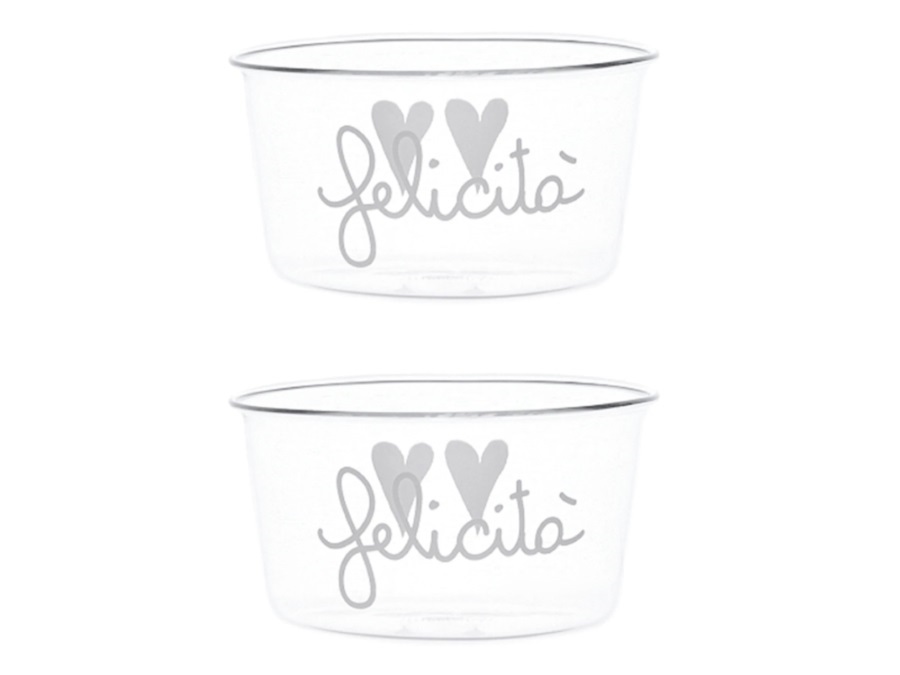 SIMPLE DAY LIVING & LIFESTYLE Set 2 Coppette Felicità