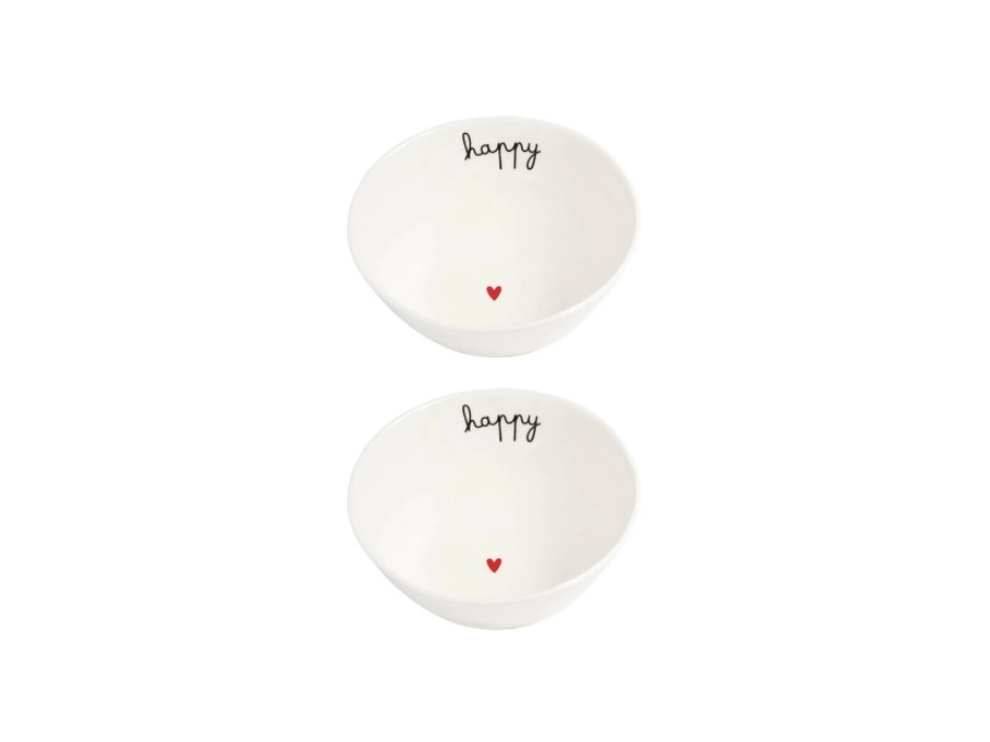 SIMPLE DAY LIVING & LIFESTYLE Set 2 Coppette in gres happy Ø15 cm