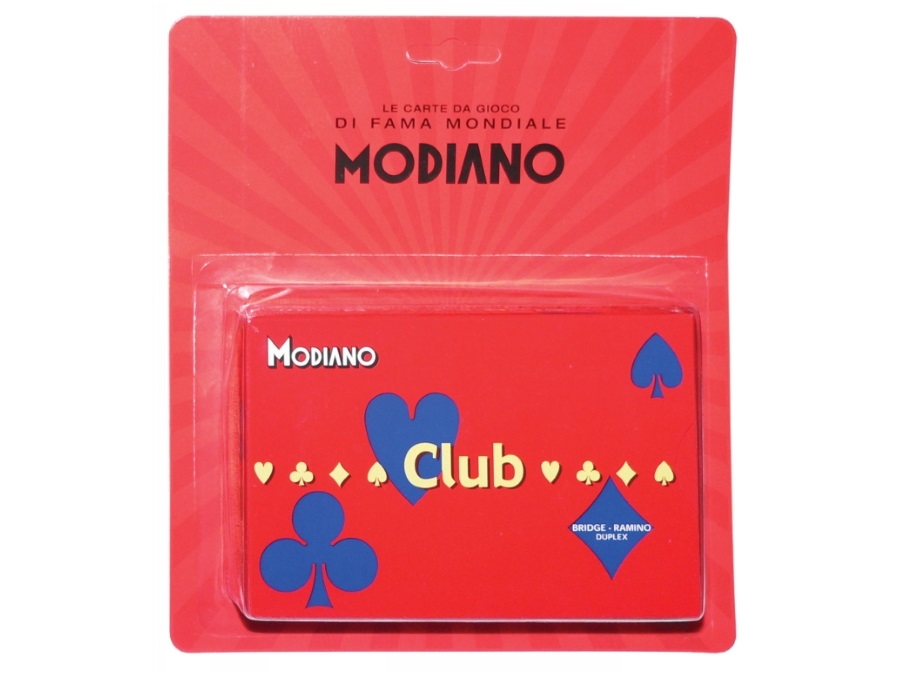 MODIANO Set 2 mazzi carte ramino