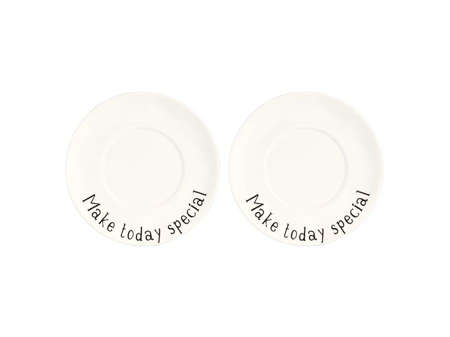 SIMPLE DAY LIVING & LIFESTYLE Set 2 Piattini Make Today Special