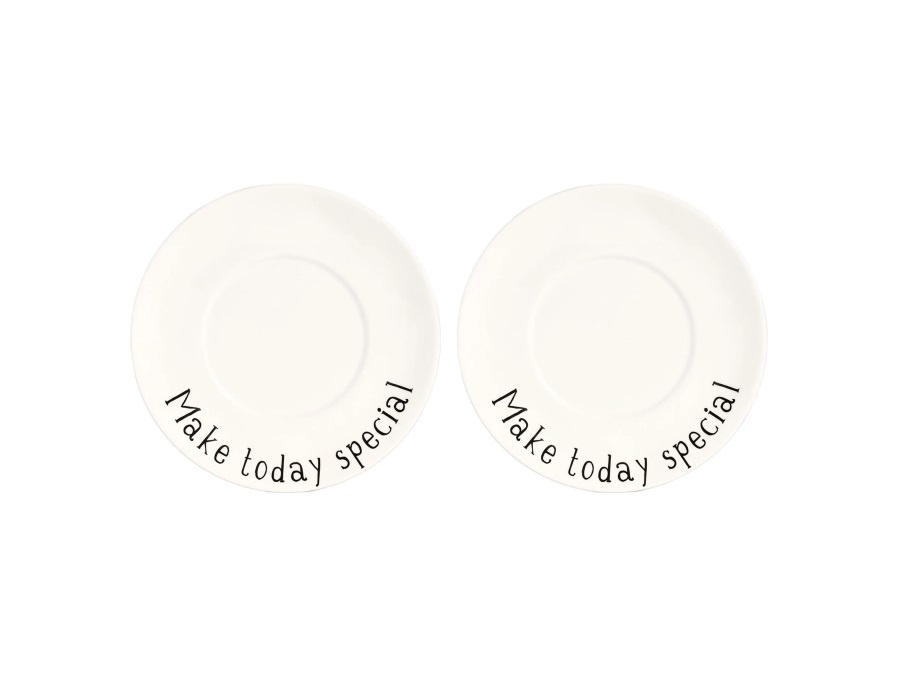 SIMPLE DAY LIVING & LIFESTYLE Set 2 Piattini Make Today Special