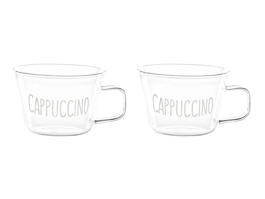 SIMPLE DAY LIVING & LIFESTYLE Set 2 tazze colazione cappuccino, 280 ml