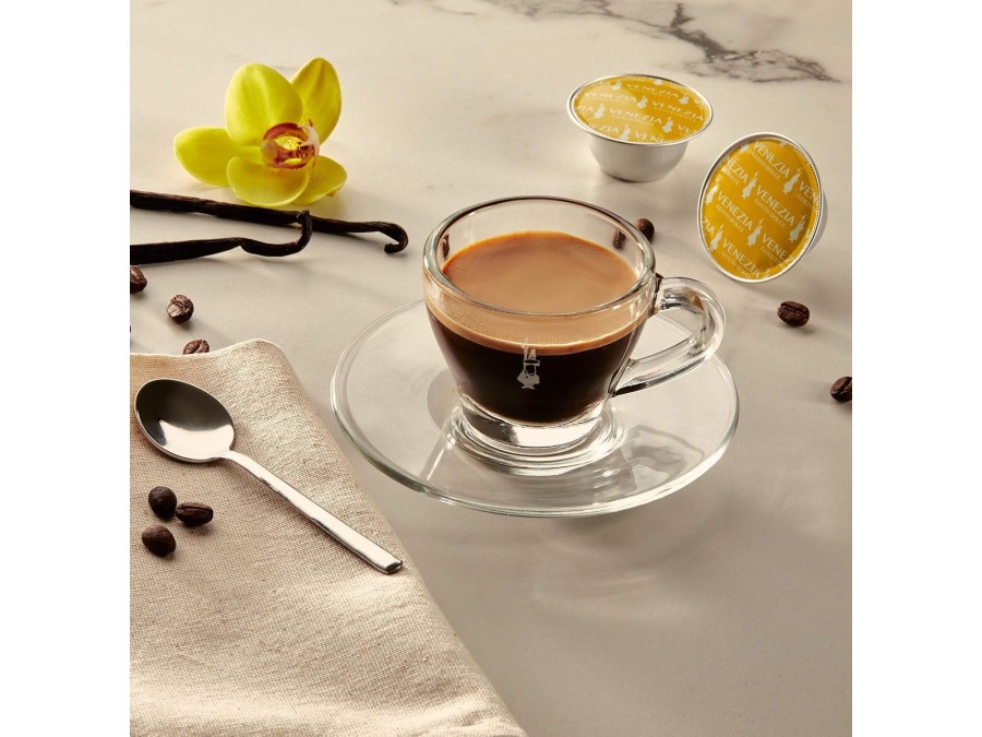 BIALETTI INDUSTRIE Set 2 tazze espresso in vetro
