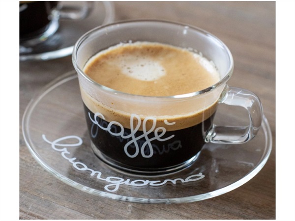 Set 2 tazzine espresso con piattino Caffè Buongiorno — Simple Day