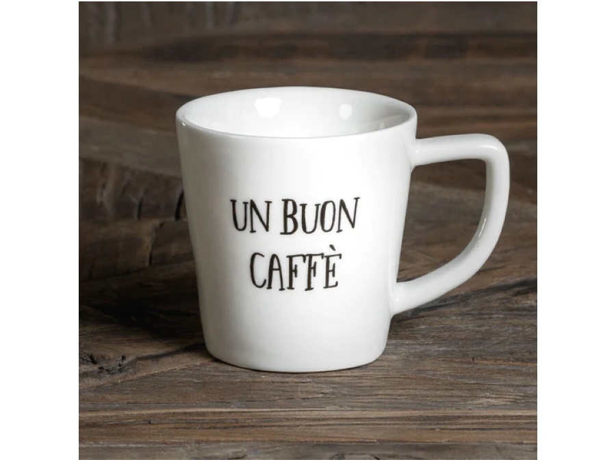 SIMPLE DAY LIVING & LIFESTYLE Set 2 tazzine espresso Un Buon Caffè