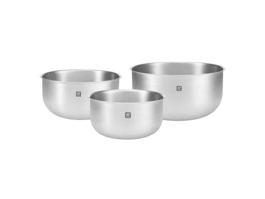 ZWILLING J.A.HENCKELS ITALIA Set 3 ciotole in acciaio per alimenti in acciaio inox