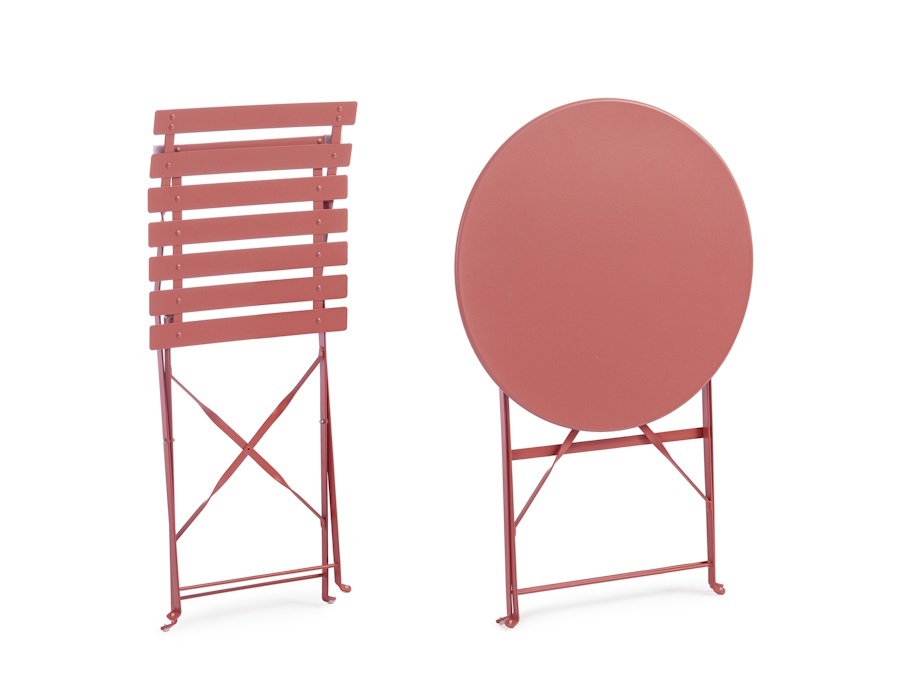 BIZZOTTO SET BISTROT AUSTIN TERRACOTTA