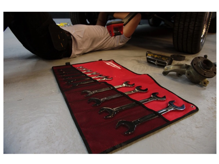 MILWAUKEE Set chiavi a doppia forchetta - 12 pezzi