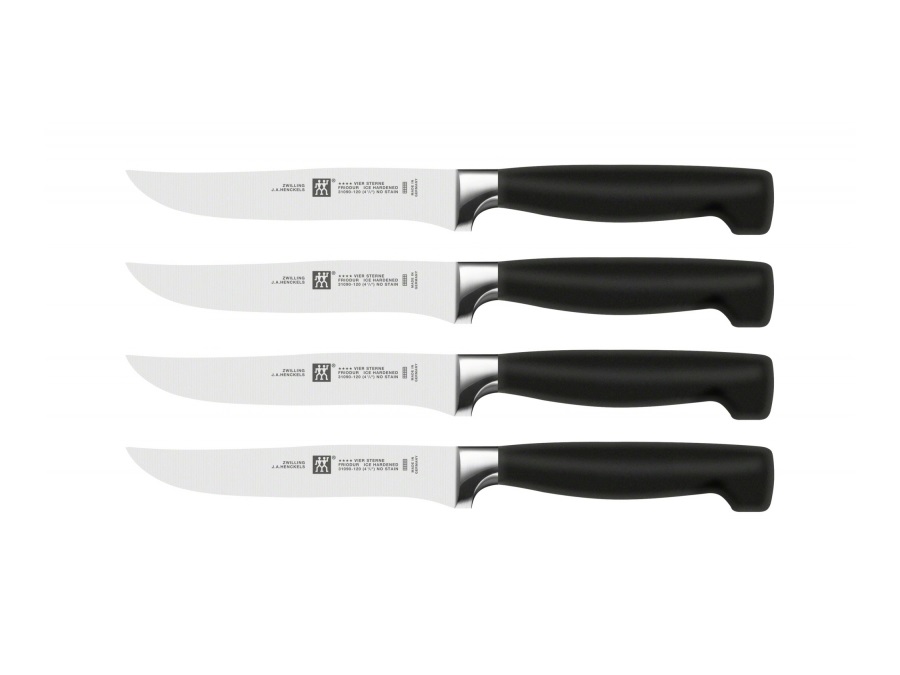 ZWILLING J.A.HENCKELS ITALIA Set coltelli da bistecca four star, 4 pz