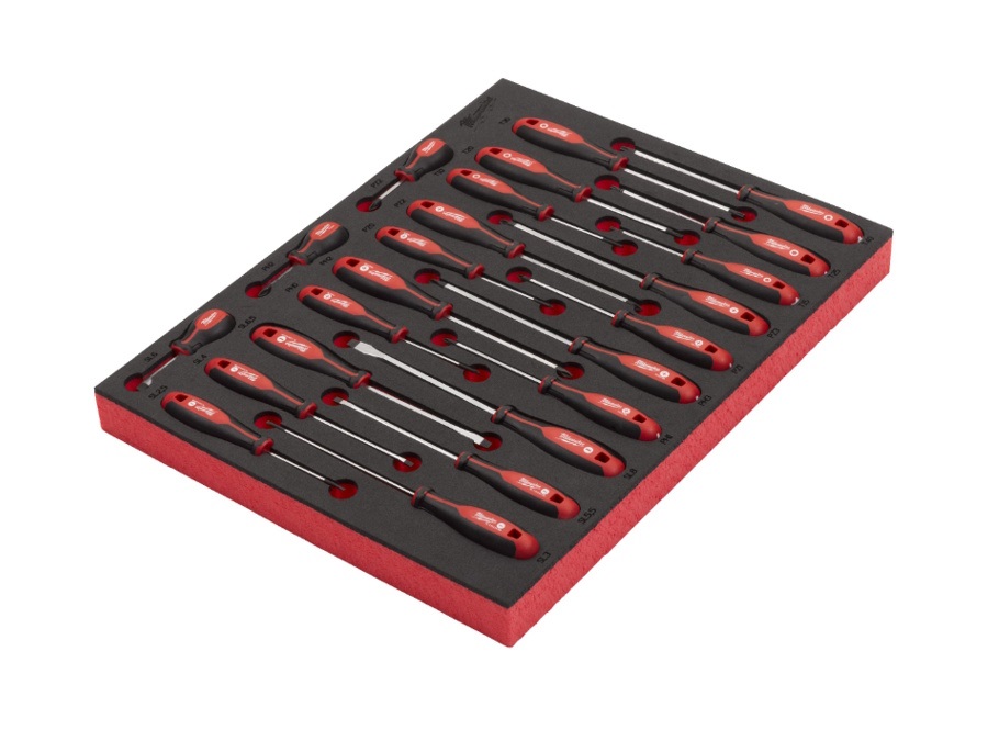 MILWAUKEE Set di giraviti completo in modulo morbido - 23 pezzi