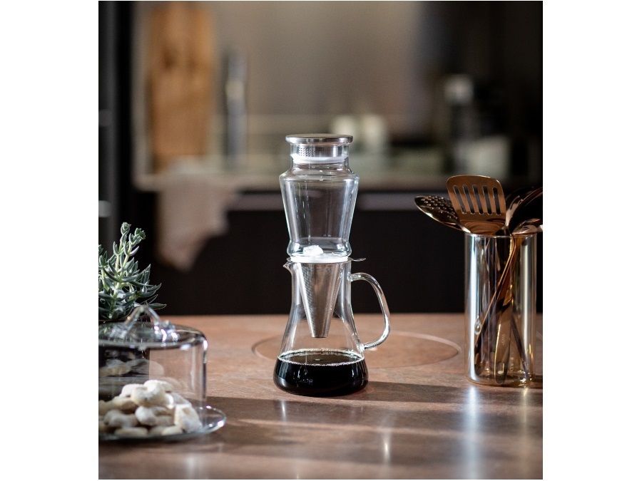 WD LIFESTYLE Set in vetro borosilicato per la preparazione del caffè