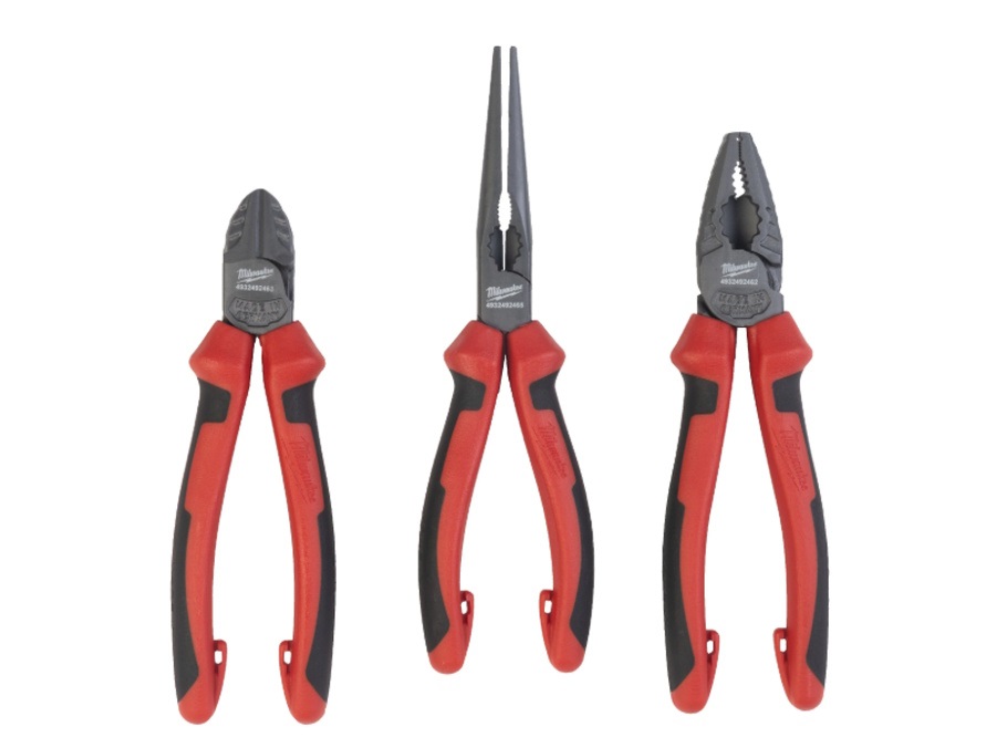MILWAUKEE Set pinze - 3 pezzi