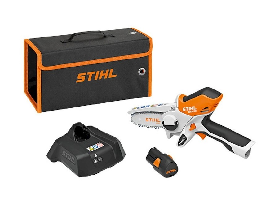 ANDREAS STIHL Set potatore gta 26, batteria as 2, caricatore al 1