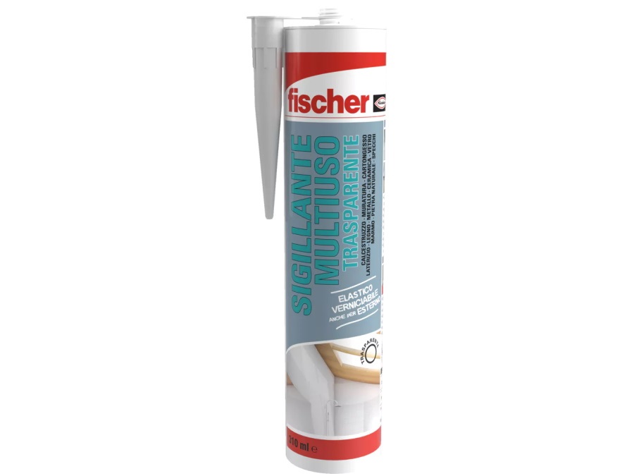 FISCHER Sigillante acrilico trasparente, SA FLEX