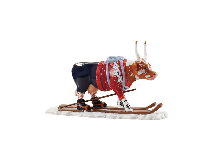 COWPARADE Ski Cow - aka Loypelin Lauslam