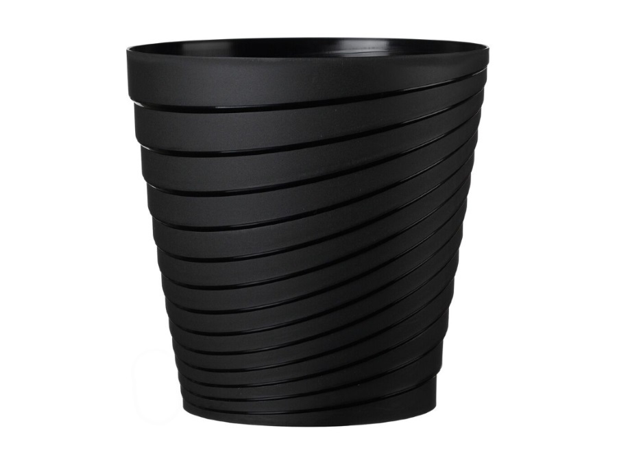 Deroma slinky, vaso nero 35 cm