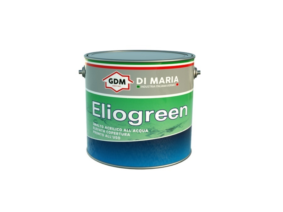 GIUSEPPE DI MARIA S.P.A Smalto acrilico eliogreen lucido blu oriente, 0,5 lt