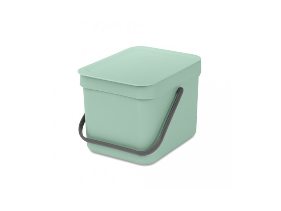 BRABANTIA sort & go Pattumiera - 6 lt - jade green