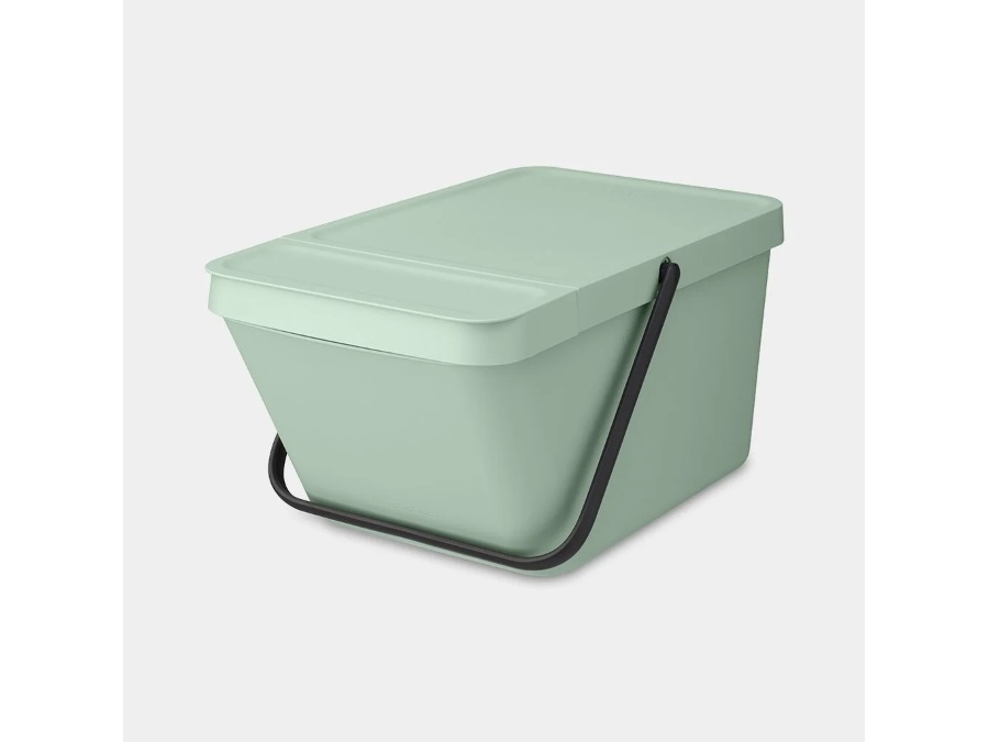 BRABANTIA SORT & GO PATTUMIERA IMPILABILE - 20 lt - Jade green