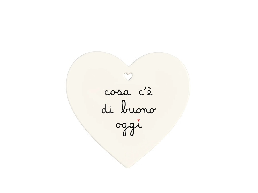 SIMPLE DAY LIVING & LIFESTYLE Sottopentola cuore Cosa c'è di buono oggi