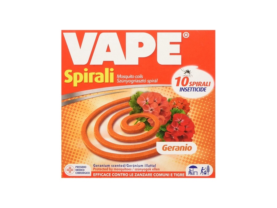 VAPE Spirali antizanzare vape - profumazioni assortite