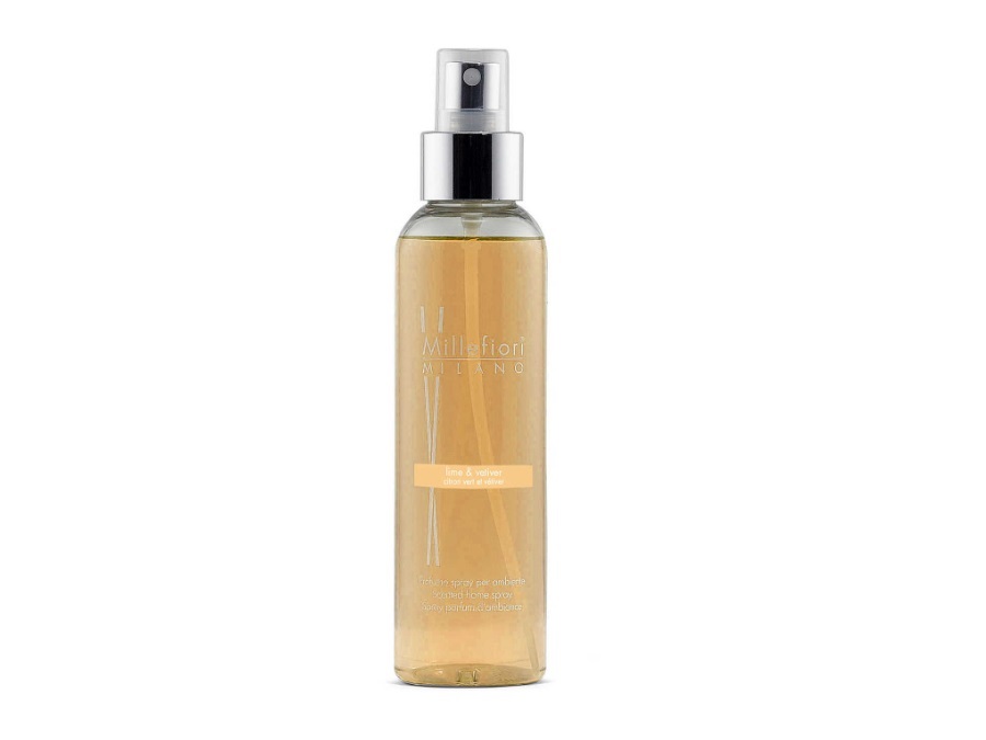 MILLEFIORI SPRAY AMBIENTE 150ML LINEA NATURAL - LIME & VETIVER