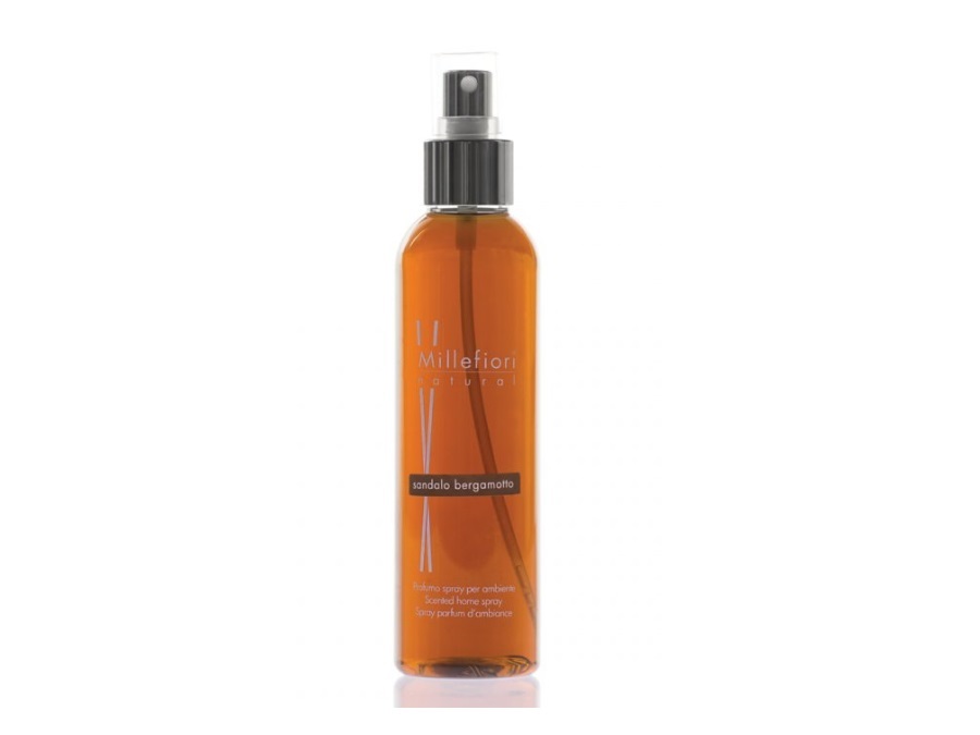 MILLEFIORI SPRAY AMBIENTE 150ML LINEA NATURAL - SANDALO BERGAMOTTO