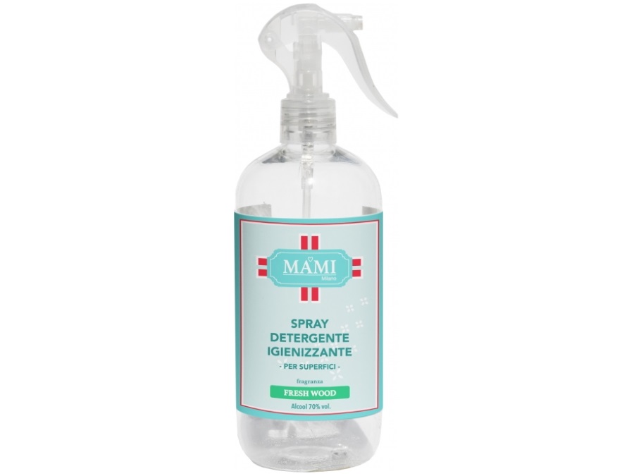 MAMI MILANO Spray detergente igienizzante fresh wood, 500 ml