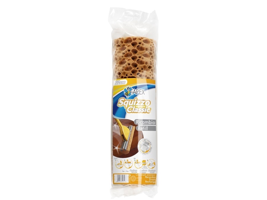 APEX SPUGNA RICAMBIO SISTEMA LAVAPAVIMENTI SQUIZZO CLASSIC CM 32