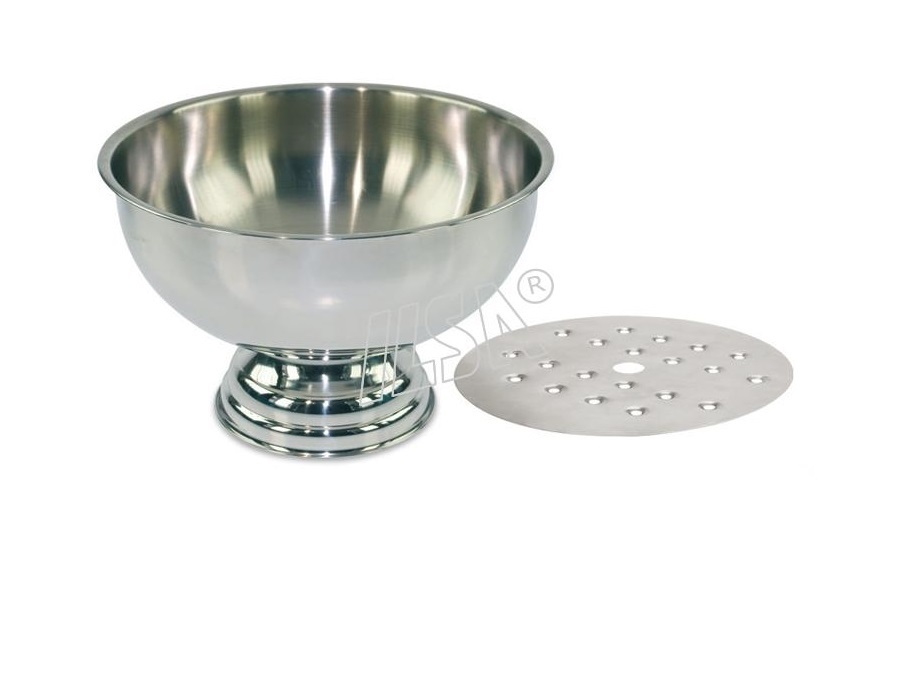 ILSA Spumantiera/Poncera con separatore ghiaccio in acciaio inox Ilsa Easy Ø 40 cm