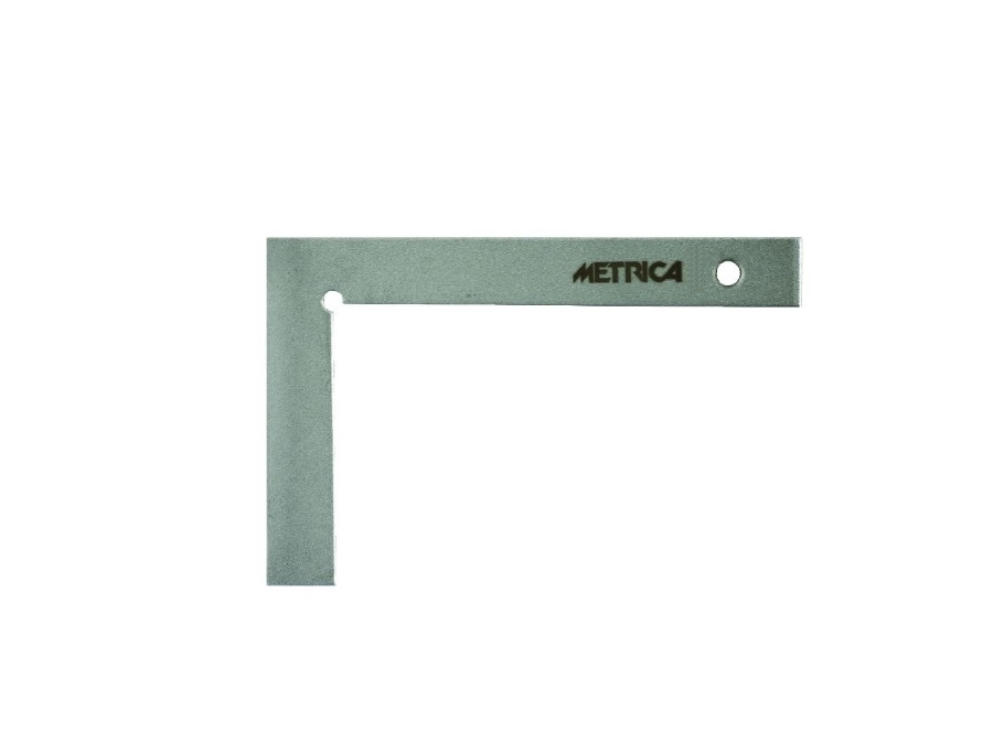 METRICA Squadra semplice, acciaio zincato, 100x70 mm