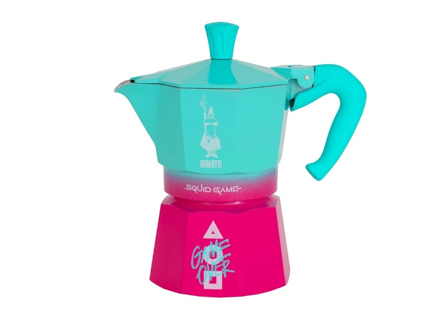 BIALETTI INDUSTRIE Squid Game, moka express - 3 tazze