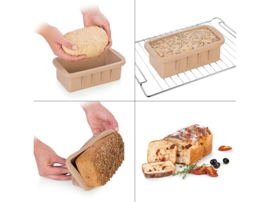 Tescoma stampo per pane in cassetta in silicone