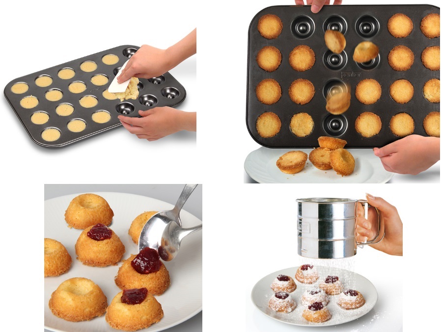 ZENKER Stampo Zenker per pasticcini, 24 pz