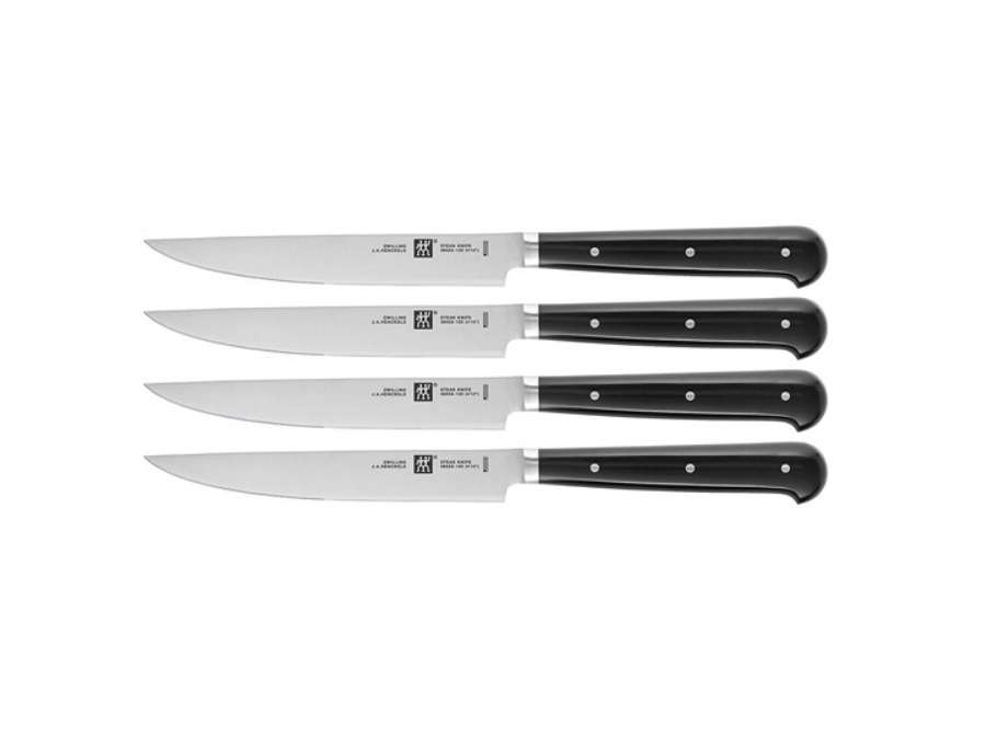 ZWILLING J.A.HENCKELS ITALIA Steak set 4 coltelli da bistecca nero