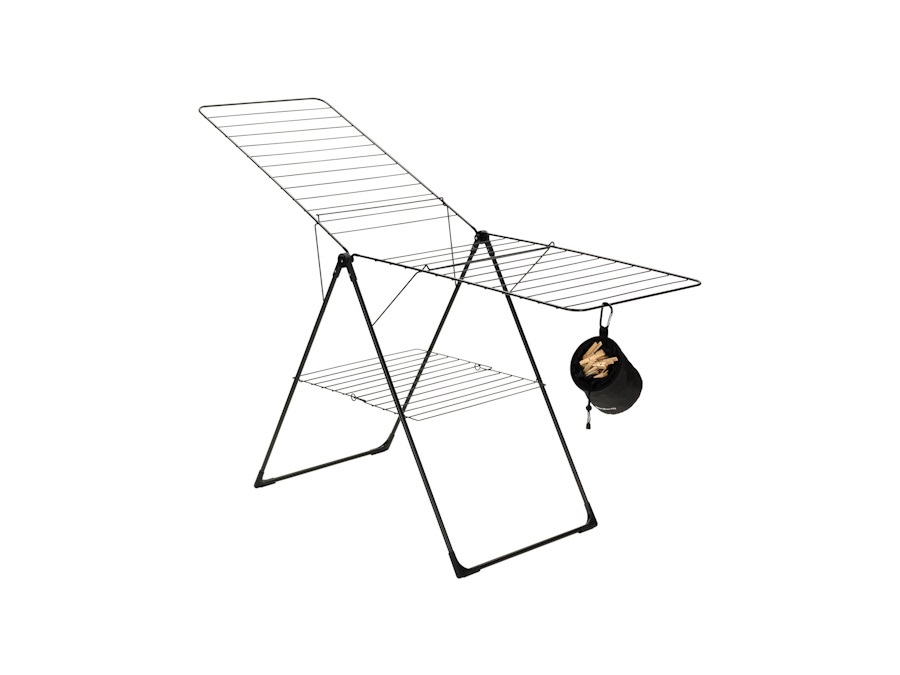 BRABANTIA Stendino T-Model 20 m Nero