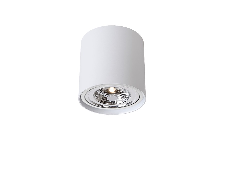 NOVA LINE Struttura ad incasso - 1 faro - orientabile - Ø 13,5x13,5 - bianco